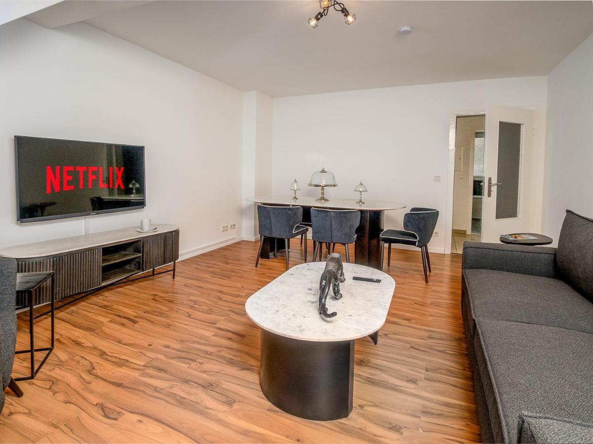 Exklusives und gemütliches Apartment in Krefeld + NETFLIX Exterior foto